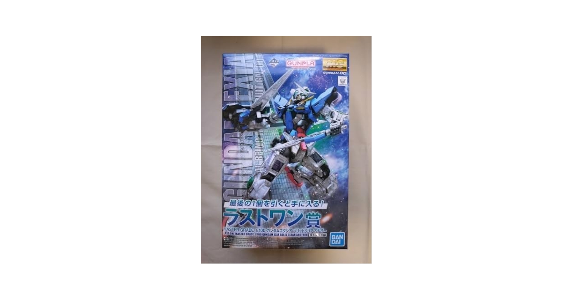 ガンダム　一番くじ　ラストワン賞　　エクシア　ソリッドクリアアナザー 一番くじ ラストワン賞 MG ガンダムエクシア ソリッドクリア